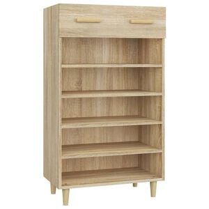 vidaXL Pantofar, stejar sonoma, 60x35x105 cm, lemn compozit