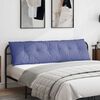 vidaXL Perna pentru spate Albastru Jeans 180 x 19 x 50 cm țesătură