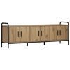 vidaXL Cabinet TV 146 x 33 x 50 cm Stejar Artizanal Lemn prelucrat