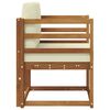 vidaXL Set de canapele de exterior Lemn de acacia solid și poliester