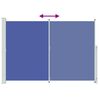 vidaXL Copertină laterală retractabilă terasă, albastru, 200x300 cm