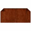 vidaXL Jardinieră Rusty 80x80x30 cm Oțel pentru intemperii