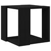 vidaXL Masă de cafea Stejar Negru 32 x 32 x 30 cm Lemn compozit