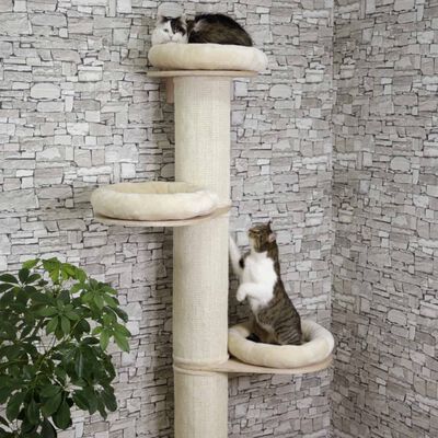 Kerbl Ansamblu pentru pisici Dolomit Tower, bej, 187 cm