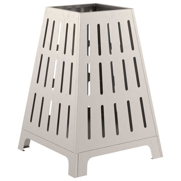 vidaXL Cuptor de foc Maro 50 x 50 x 70 cm Oțel rezistent la intemperii