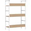 vidaXL Etajeră cărți 3 rafturi, stejar, 60x27,6x90,5 cm lemn prelucrat