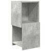 vidaXL Dulap de colț Gri din beton 30,5x30x65cm Lemn compozit