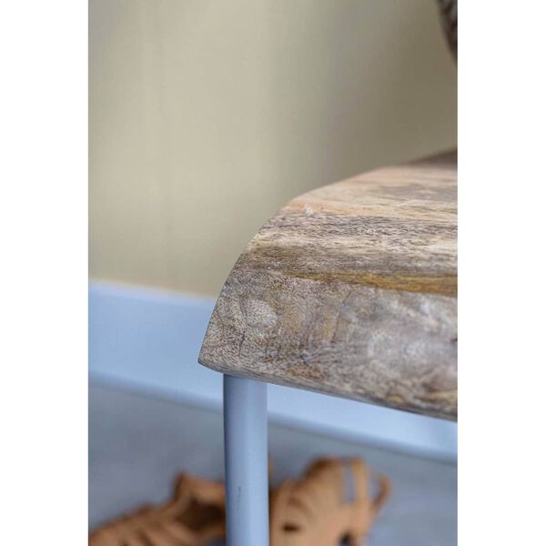 Masa KidsDepot Set scaune "Original", 2 buc., gri, lemn de mango