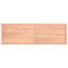 vidaXL Blat masă, 200x60x(2-4) cm, maro, lemn tratat contur organic