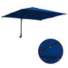 vidaXL Parasol de Grădină Albastru azur 248.5 x 247.5 x 160 cm