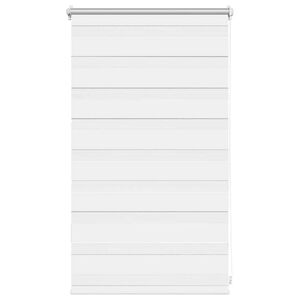 vidaXL Jaluzea Zebră 50,9x100 cm Lățime material 46,7 cm alb