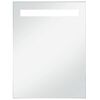 vidaXL Oglindă cu LED de perete de baie, 60 x 80 cm