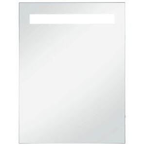 vidaXL Oglindă cu LED de perete de baie, 60 x 80 cm