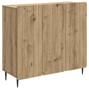vidaXL Bufet Stejar Artizanal 89 x 34,5 x 82 cm Lemn prelucrat