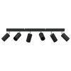 vidaXL Spot de tavan Negru 73 x 6 x 16 cm Metal