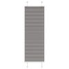 vidaXL Jaluzea plisată Antracit 50x100 cm Lățime țesătură 49,4 cm