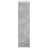 vidaXL Dulap de perete pentru baie cu raft Gri Beton 40 x 16 x 62,5 cm