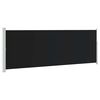 vidaXL Copertină laterală retractabilă, negru, 160x514 cm