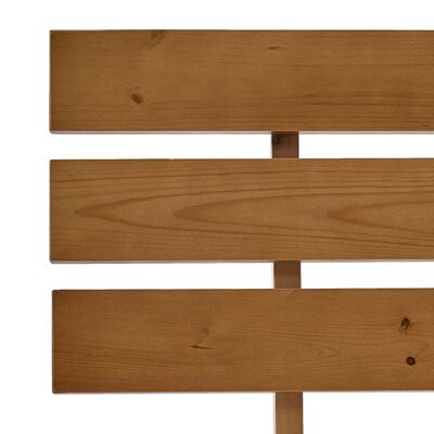 vidaXL Cadru de pat, maro miere, 120 x 200 cm, lemn masiv de pin