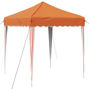 vidaXL Cort de Petrecere Pop-up Portocaliu 195 x 195 x 245 cm
