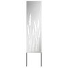 vidaXL Ecran de intimitate pentru grădină Argintiu 32 x 140 cm