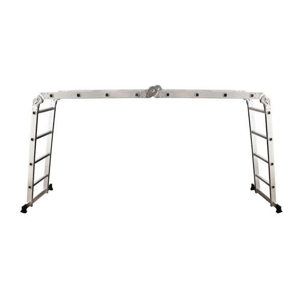 vidaXL Scară treptată din aluminiu, 8 trepte, 150 kg