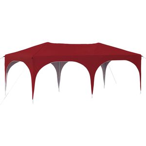 vidaXL Cort de Petrecere Pop-up 575 x 288 x 245 cm Burgundy