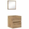 vidaXL Dulap de Baie Stejar Artizanal 41 x 38,5 x 45 cm Lemn prelucrat