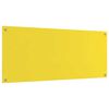 vidaXL Spate de bucătărie Galben 120 x 50 cm sticlă securizată