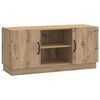 vidaXL Cabinet TV 102 x 34,5 x 47 cm Stejar Artizanal Lemn prelucrat