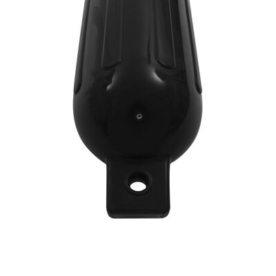 vidaXL Baloane de acostare, 4 buc., negru, 51 x 14 cm, PVC