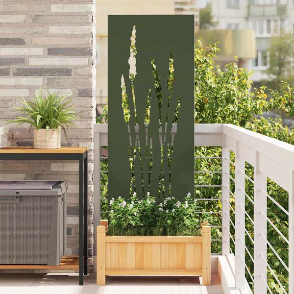 vidaXL Ecran de intimitate pentru grădină Olivengr&oslash;nn 50 x 140 cm