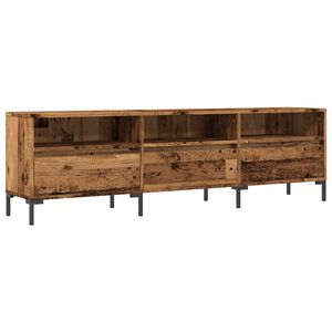vidaXL Comodă TV, lemn vechi, 150x30x44,5 cm, lemn prelucrat