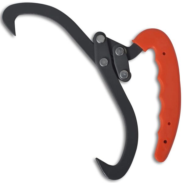 vidaXL Clește cu mâner pentru bușteni din lemn, 4 buc., PVC