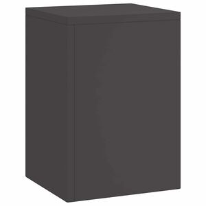 vidaXL Suport pentru plante 3 buc. Negru 24 x 24 x 75 cm
