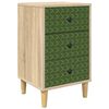 vidaXL Dulap de noapte GELEEN Stejar Sonoma 36 x 33 x 60 cm