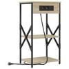 vidaXL Dulap de noapte Stejar Sonoma 41 x 31 x 76 cm Lemn prelucrat