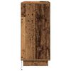 vidaXL Bufet cu raft cu ușă Lemn Vechi 71 x 34.5 x 75 cm Lemn compozit