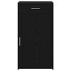 vidaXL Bufet cu sertar Stejar Negru 50 x 42,5 x 93 cm