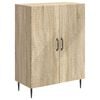 vidaXL Bufet Stejar Sonoma 66 x 34,5 x 89,5 cm Lemn prelucrat