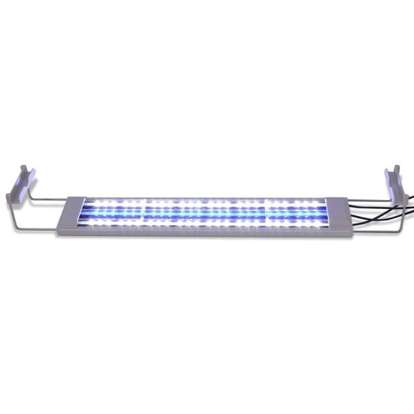 vidaXL Lampă LED de acvariu, aluminiu, 50-60 cm, IP67