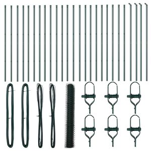 vidaXL St&acirc;lp de gard. Verde