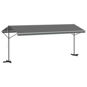 vidaXL Marchiză liberă Gri 6 x 3 m Poliester