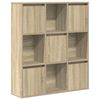 vidaXL Bibliotecă, stejar sonoma, 89x24x101,5 cm, lemn prelucrat