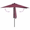 vidaXL Parasol de Grădină Roșu Bordeaux 294 x 150 x 223 cm