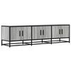 vidaXL Dulap TV, gri sonoma, 150x35x41 cm, lemn prelucrat și metal