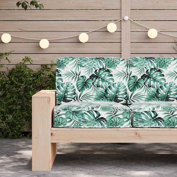 vidaXL Set de perne pentru palet 2 pcs model frunze 60 x 60 x 12 cm