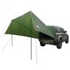 vidaXL Cort pentru vehicul Verde 500 x 515 x 215 cm Poliester și oțel