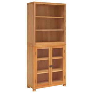 vidaXL Set de Mobilier pentru Depozitare cu raft cu ușă 2 buc. natural