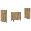 vidaXL Set de dulapuri pentru baie, 2 piese ZWOLLE Stejar Artizanal